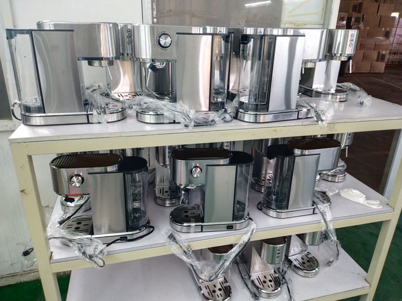 CGF Inspection per-shipment inspection for coffee machine
