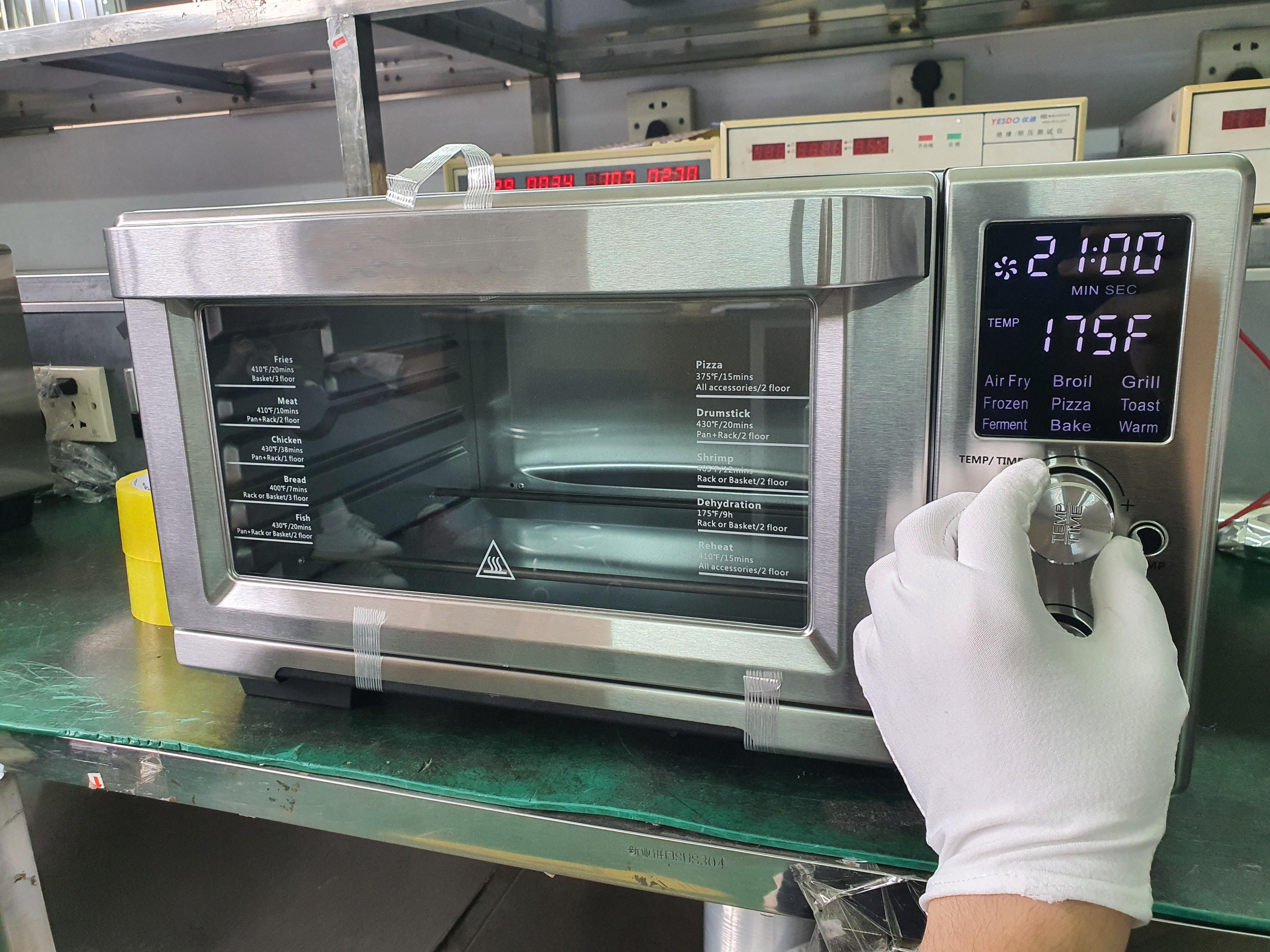 Pre-Shipment Inspection for Electronic Ovens | Third-Party QC-CGF INSPECTION