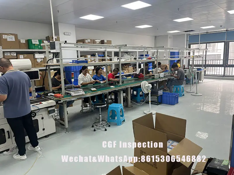 Initial Production Check (IPC) in Ningbo/Shanghai/Shenzhen and all of China