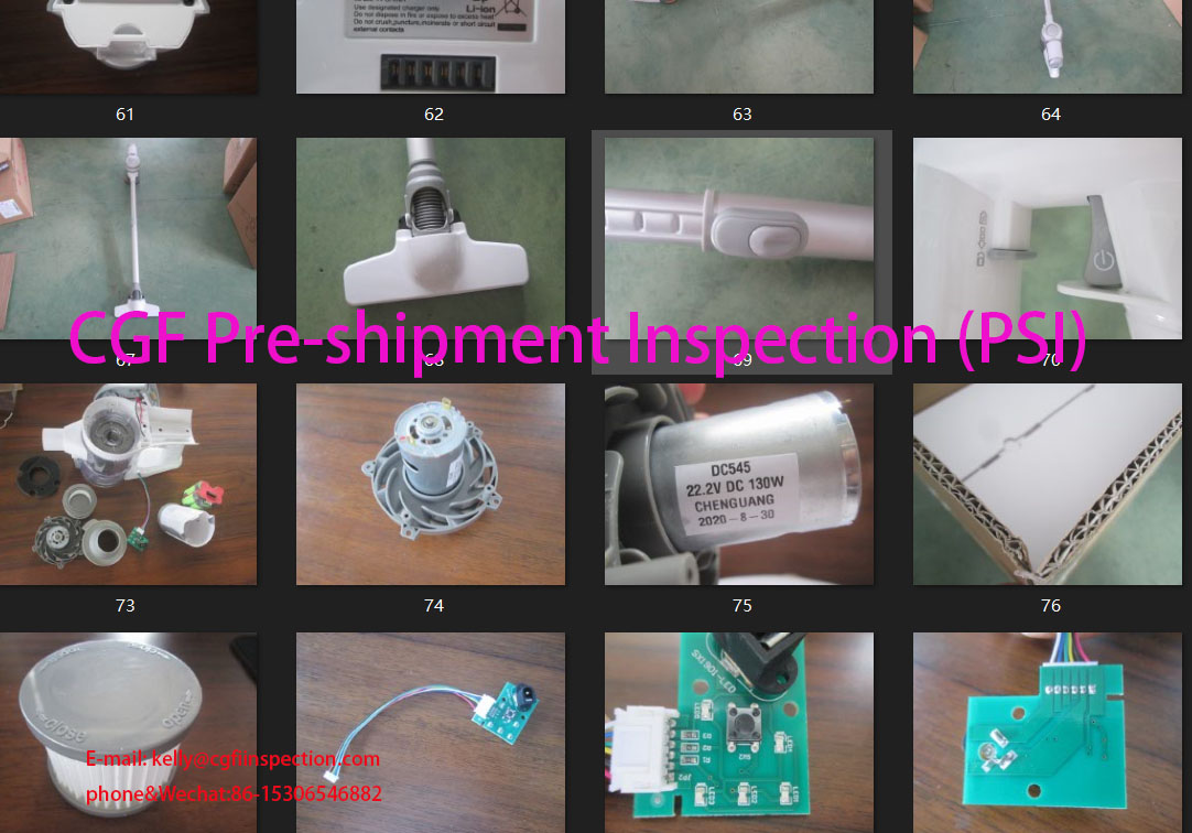 FBA Amazon items quality inspection service / China Pre-shipment Inspection for Vacuum cleaner - photo 3
