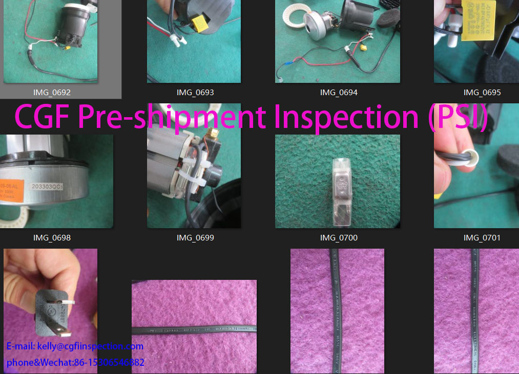FBA Amazon items quality inspection service / China Pre-shipment Inspection for Vacuum cleaner - photo 5