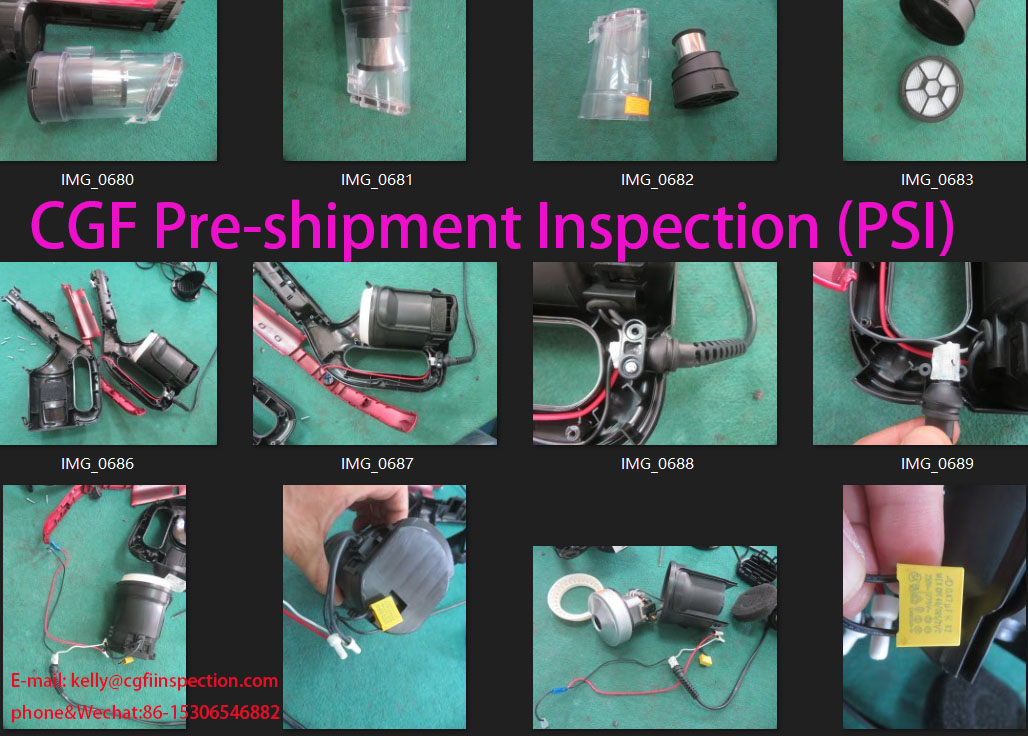 FBA Amazon items quality inspection service / China Pre-shipment Inspection for Vacuum cleaner - photo 6